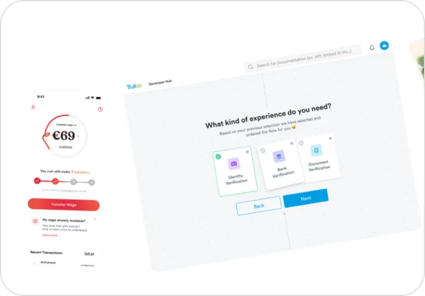Liwu app UI