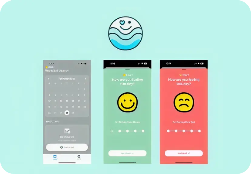 Crash Out Diary app UI
