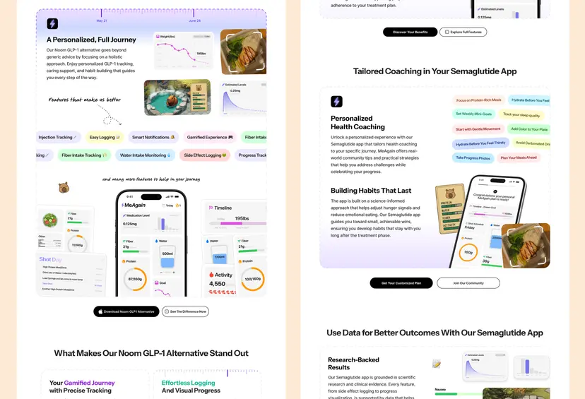 Connect My Mind app UI